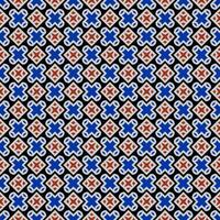 Multi color seamless abstract pattern. Background and backdrop. Multi Colored. Colorful ornamental design. Colored mosaic ornaments. Vector graphic illustration.