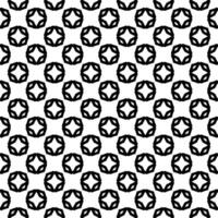 patrón abstracto sin costuras en blanco y negro. fondo y telón de fondo. diseño ornamental en escala de grises. vector