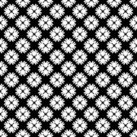 Black and white seamless abstract pattern. Background and backdrop. Grayscale ornamental design. vector