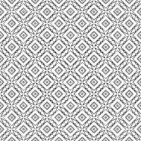 Black and white seamless abstract pattern. Background and backdrop. Grayscale ornamental design. vector