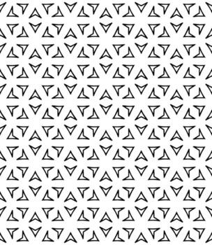 Black and white seamless abstract pattern. Background and backdrop. Grayscale ornamental design. vector