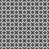 patrón abstracto sin costuras en blanco y negro. fondo y telón de fondo. diseño ornamental en escala de grises. vector