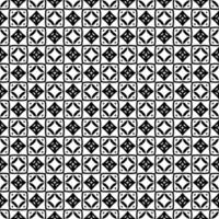 Black and white seamless abstract pattern. Background and backdrop. Grayscale ornamental design. vector