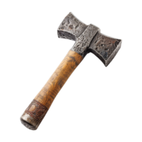 AI generated Rusty metal sledge hammer isolated on transparent background png