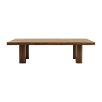 ai gegenereerd modern tafel geïsoleerd Aan transparant achtergrond PNG