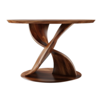 AI generated Modern table isolated on transparent background png