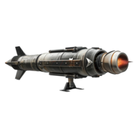 AI generated Rocket launcher isolated on transparent background png