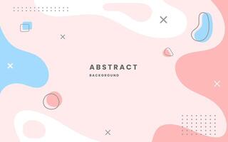 Abstract pink modern elegant design background. Modern gradient abstract geometric shape. Memphis style background. Illustration vector 10 eps.