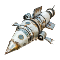 AI generated Rocket launcher isolated on transparent background png