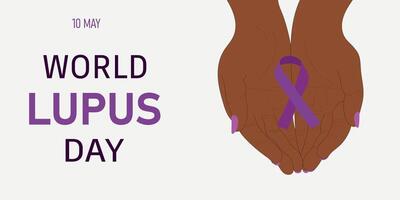 World Lupus Day banner vector