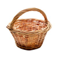 AI generated Paper basket isolated on transparent background png