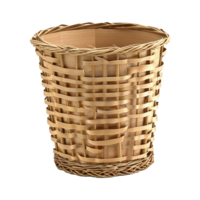 AI generated Paper basket isolated on transparent background png