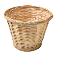 AI generated Paper basket isolated on transparent background png