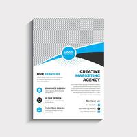 Digital Marketing Business Flyer Template Design vector