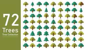 silhouette tree line drawing set, Side view, set of graphics trees elements outline symbol. silhouette tree line drawing set, Side view, icon set of graphics trees elements outline symbol. vector