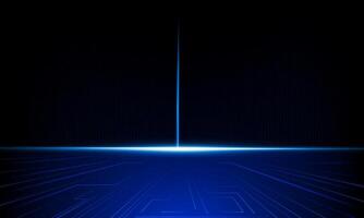 Abstract Door open Light of technology background Hitech communication concept innovation background vector design.