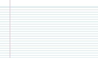 Blank white worksheet exercise book and back to school vector design.