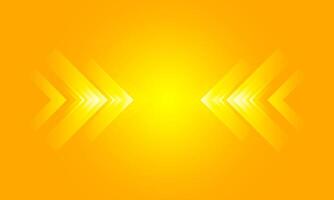 High Orange Speed concept Arrow up Light out technology background Hitech communication concept innovation background, vector design
