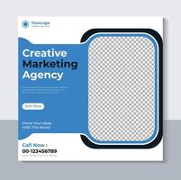 Business Social Media Banner Design, Creative Social Media Post Template, Free Vector