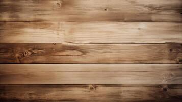 AI generated Wide dark wooden planks rustic background photo