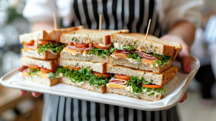 Sandwich Buffet Stock Photos, Images and Backgrounds for Free Download