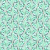 Seamless vector art deco pattern in nautical style, delicate mint pink