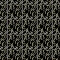 Seamless vector geometric art deco pattern with arches and gradients