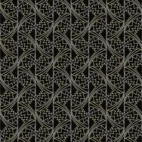 Seamless vector geometric art deco pattern with arches and gradients