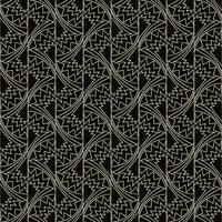 Seamless vector geometric art deco pattern with arches and gradients