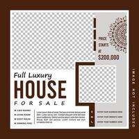 poster for a house for sale design idea fully editable creative templet cover vector