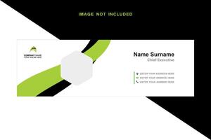 black green color combination Vector abstract design banner web template fully editable Eps 10 file