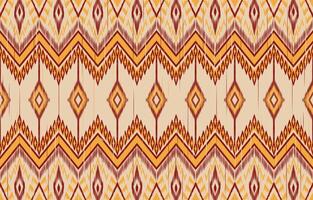 Ethnic Ikat beautiful seamless pattern. Mexican style stripes traditional Design for background wallpaper, vector, fabric, clothing, batik, carpet, embroidery vector