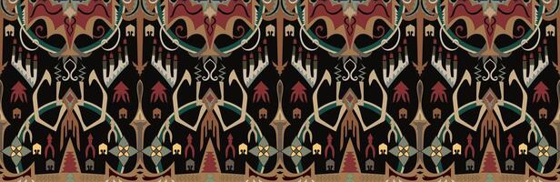 Abstract patterns depicting war as a seamless image. vector