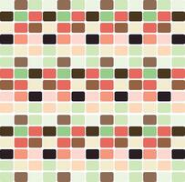 Rectangle Mosaic Pastel Color Palette Pattern Background vector