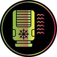 Air conditioner Glyph Due Color Icon vector