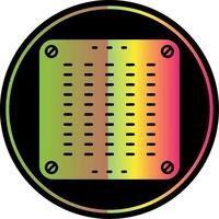 Air conditioner Glyph Due Color Icon vector