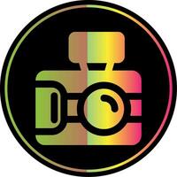 Photo capture Glyph Due Color Icon vector