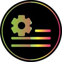Deploy rules Glyph Due Color Icon vector