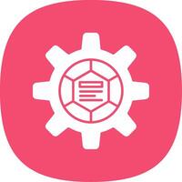 Infographic elements Glyph Curve Icon vector