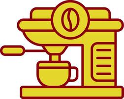 Coffee machine Vintage Icon vector