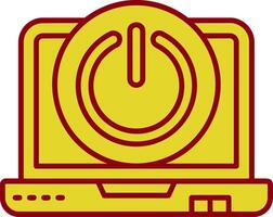 Power off Vintage Icon vector