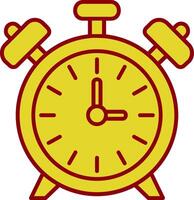 alarma reloj Clásico icono vector