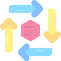 Infographic elements Flat Light Icon vector