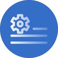 Deploy rules Gradient Line Circle Icon vector