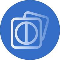 Image highlights Gradient Line Circle Icon vector