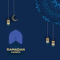 Ramadán kareem gratis eps archivo vector