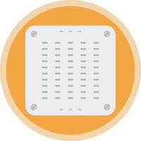Air conditioner Flat Multi Circle Icon vector