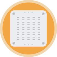 Air conditioner Flat Multi Circle Icon vector