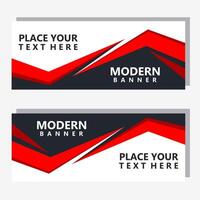 modern trendy geometric graphic banner design vector