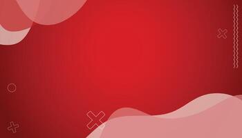 Gradient Red Background Vector Design